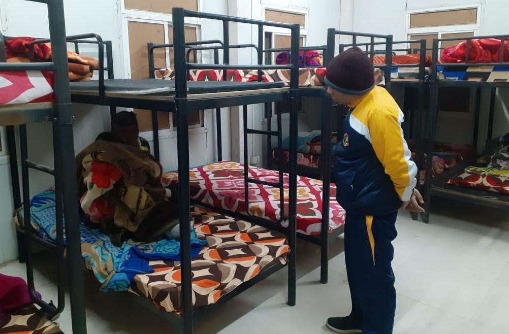 Night shelter became support for the destitute