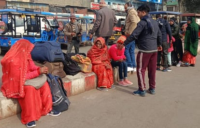 Increased chill due to cold wind, drop in temperature