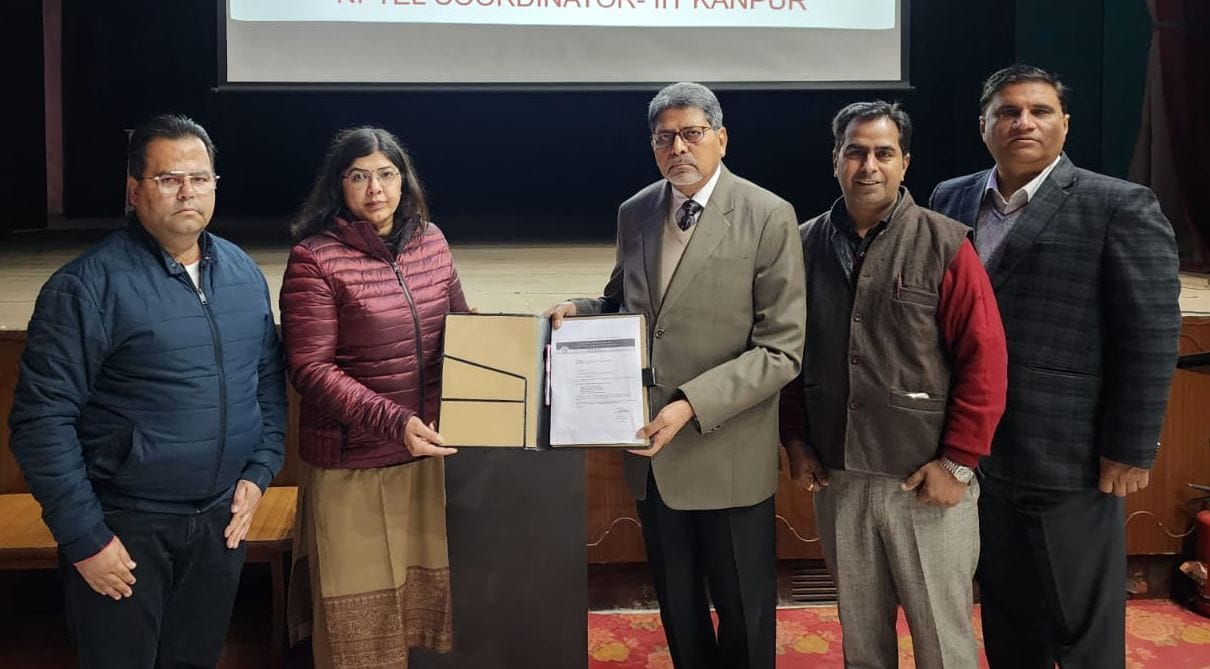 TIT Bhiwani becomes the local NPTEL chapter of IIT Kanpur.