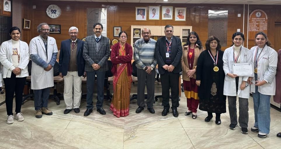 RIO doctors and students dominate New Delhi AIIMS