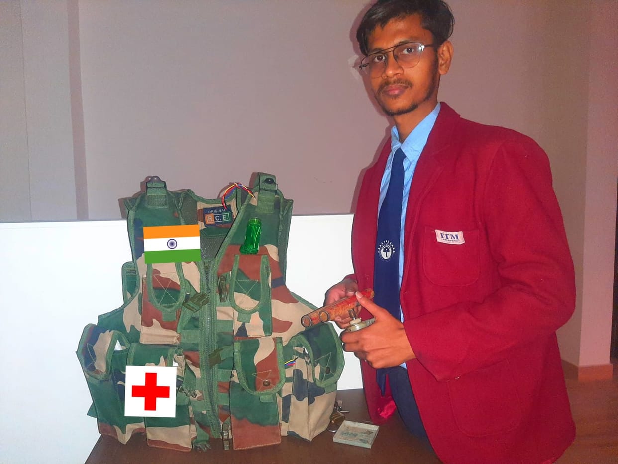 ITM students made bulletproof jacket gun