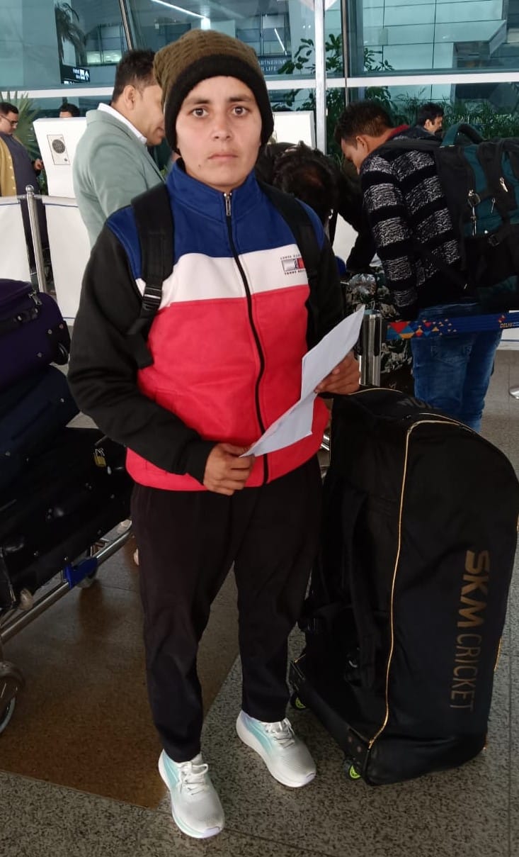 Bharti selected in Uttar Pradesh's senior women's cricket team