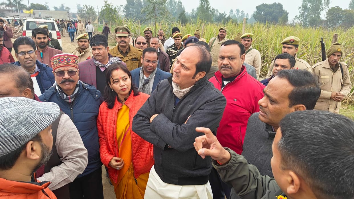 CM Yogi will come to the house of late MLA Manvendra today to express his condolences