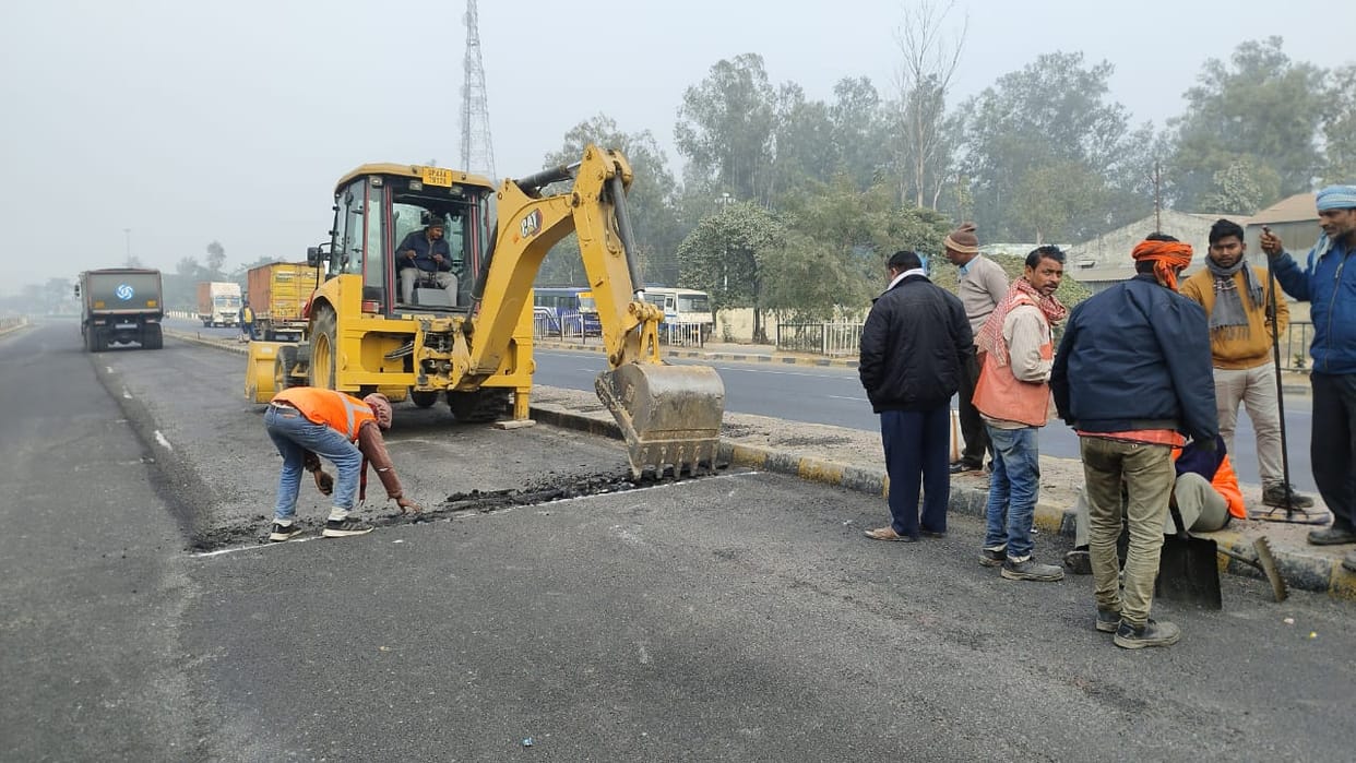 highway repairing