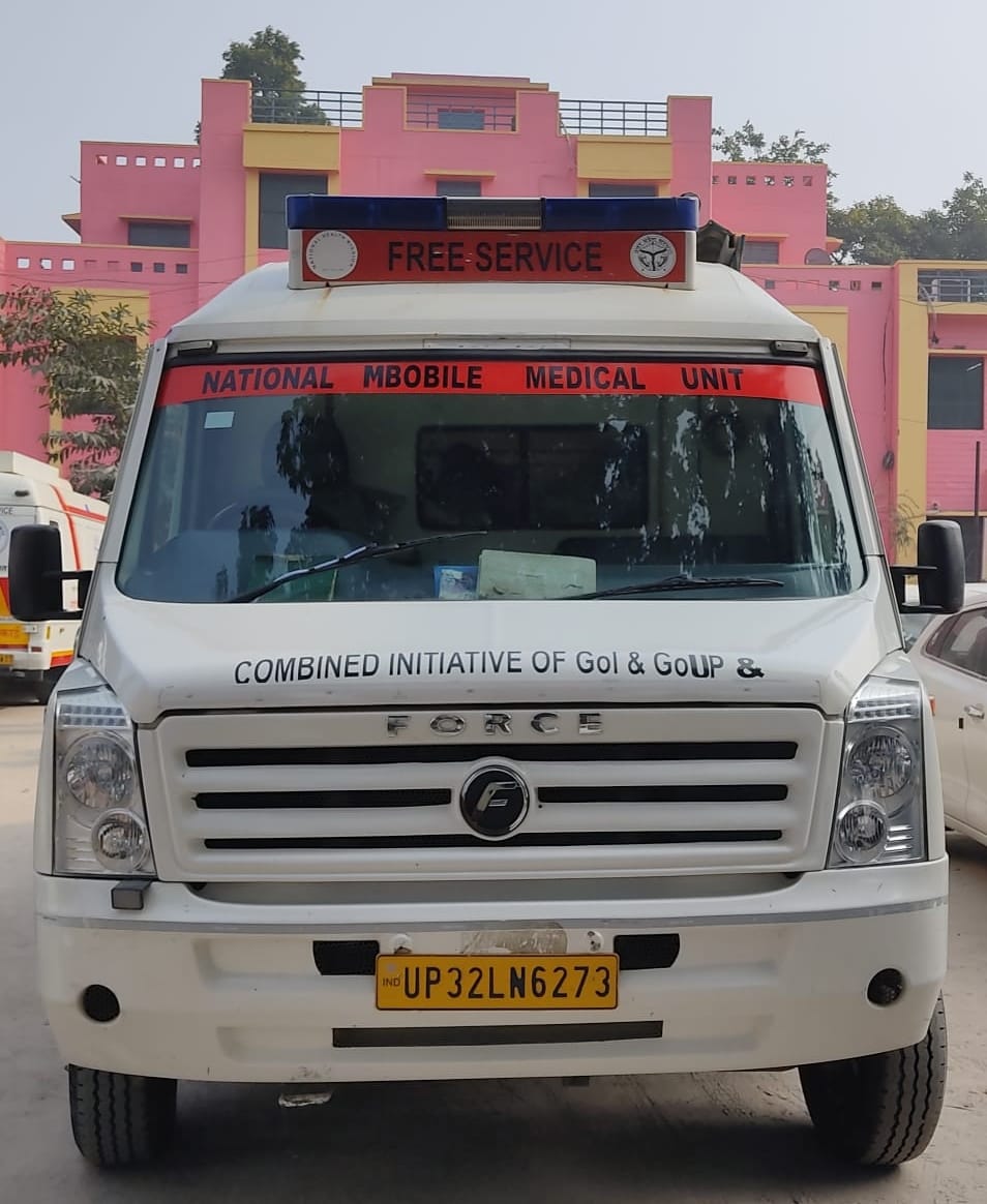 Mobile medical unit will go from village to village to treat patients