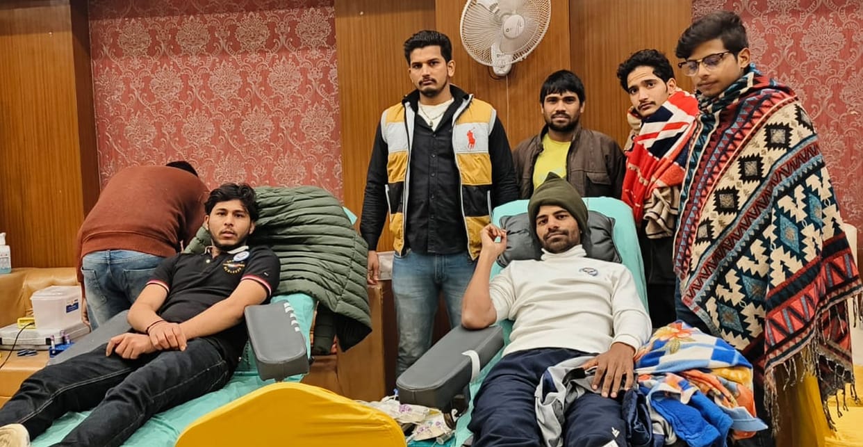 32 youth donated blood in bondkala
