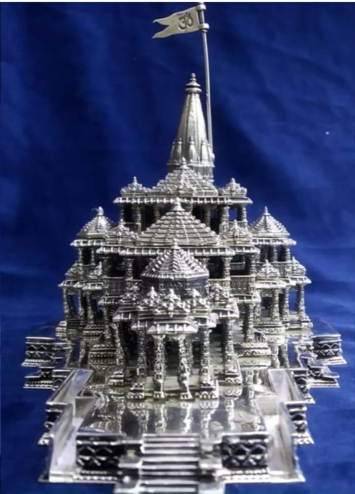 Demand for silver Ram Darbar and Shri Ram Mandir models increased
