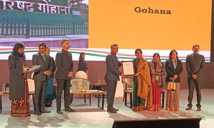 Gohana is the cleanest place in the state, got the clean city award from the central government