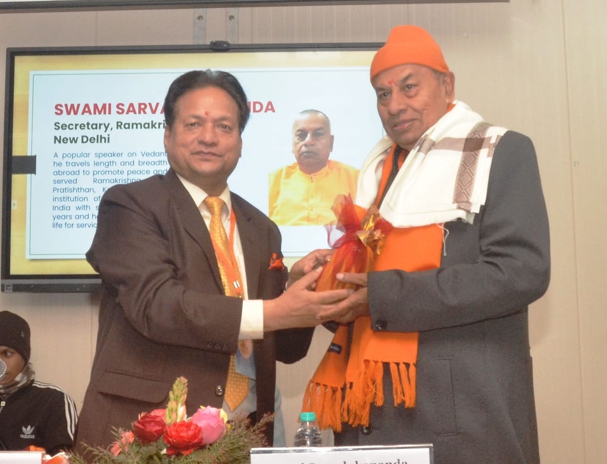 Swami Vivekananda's life is a source of inspiration for the whole world