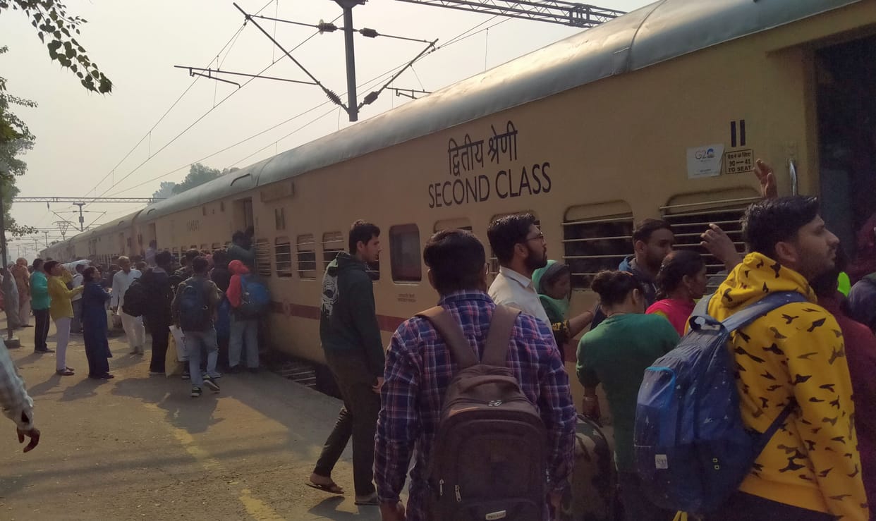 Good news for passengers, People of Jind got gift of train to go to Hansi