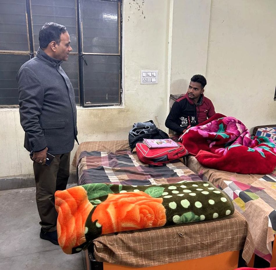 Dirt in night shelter, clarification sought from zonal in-charge