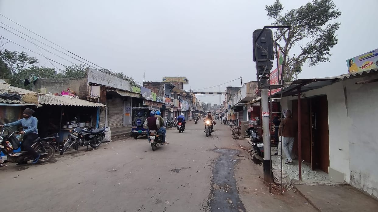 encroachment in tripathi market