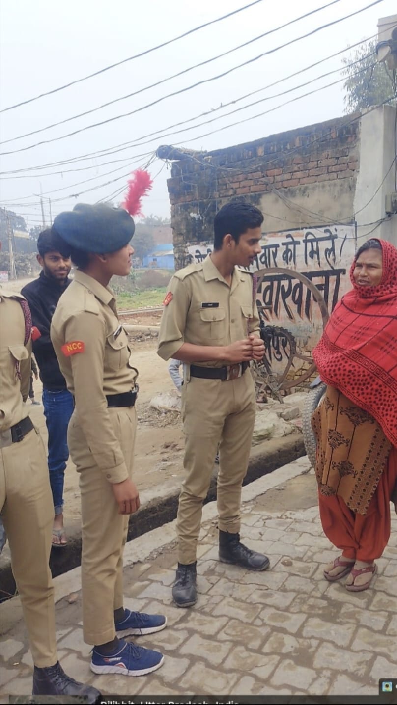 NCC cadets made people aware about cleanliness