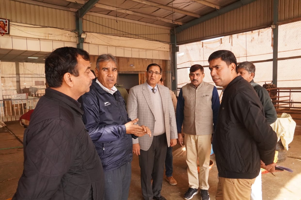 inspection by Hisar Municipal Corporation Commissioner