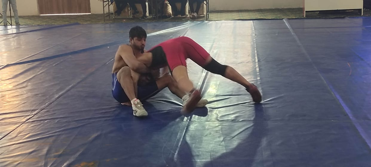 Sweety from Hisar won in free style, Manish from Kurukshetra won in Greco Roman.
