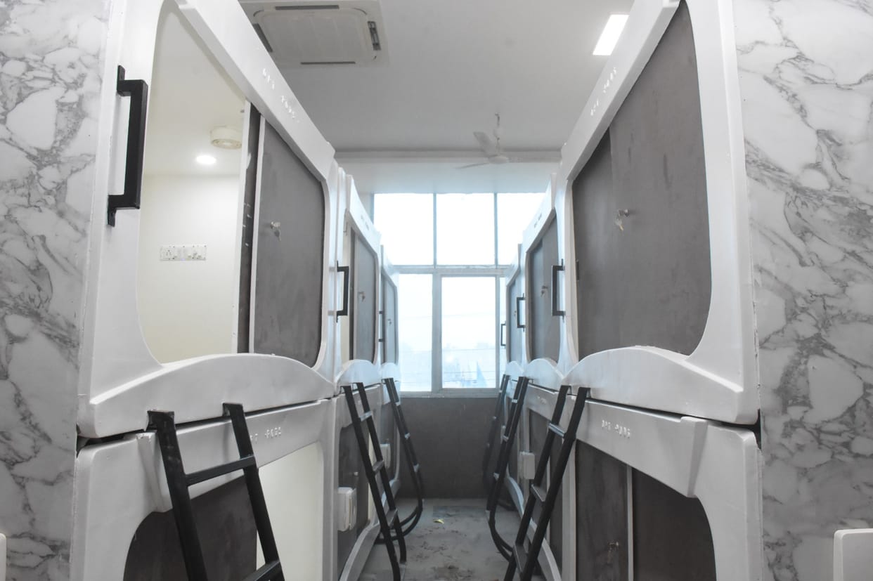 Sleep pod hotel will soon be opened for travelers