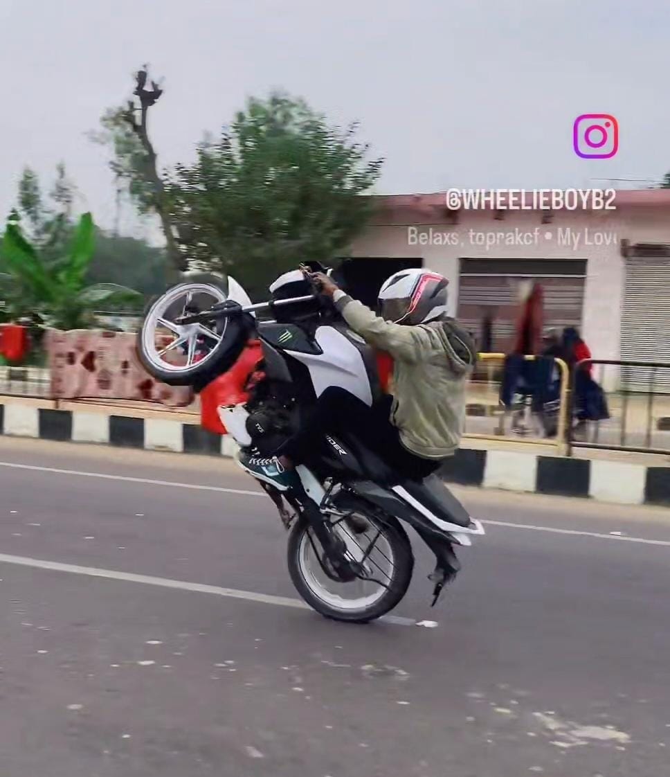 Teenager rode bike on social media, police seized it and imposed a fine of Rs 8,000