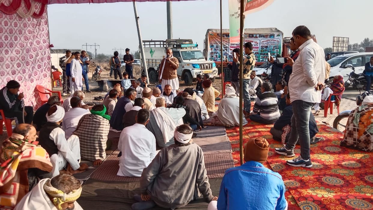 Drivers protest against hit and run law at Khatkar toll