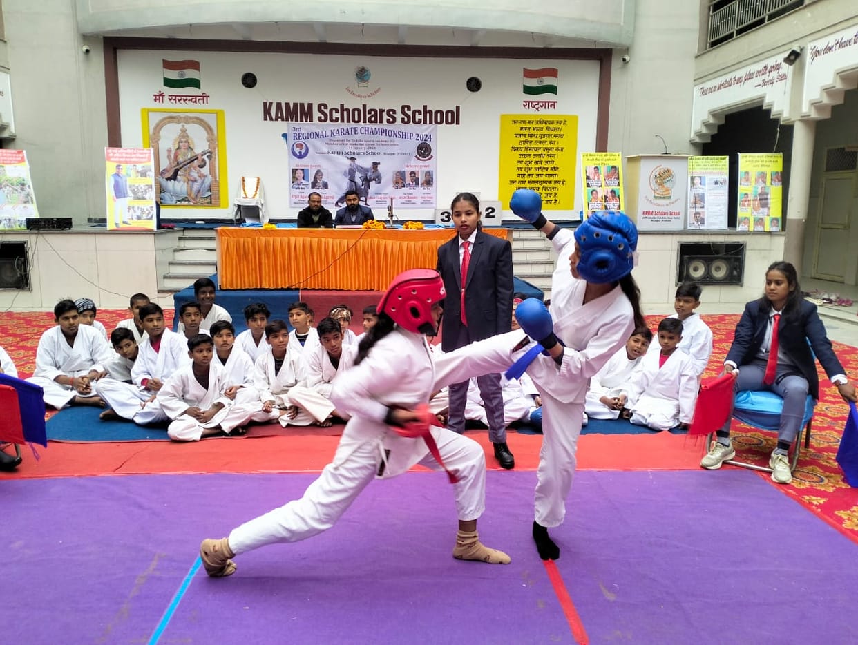 Pilibhit overall champion in divisional level karate competition