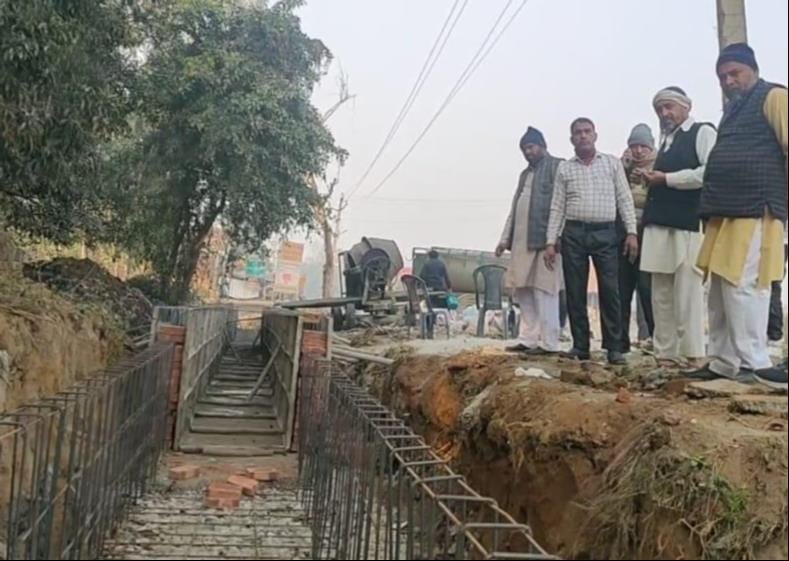 Allegations of ignoring standards in drain construction, work stopped