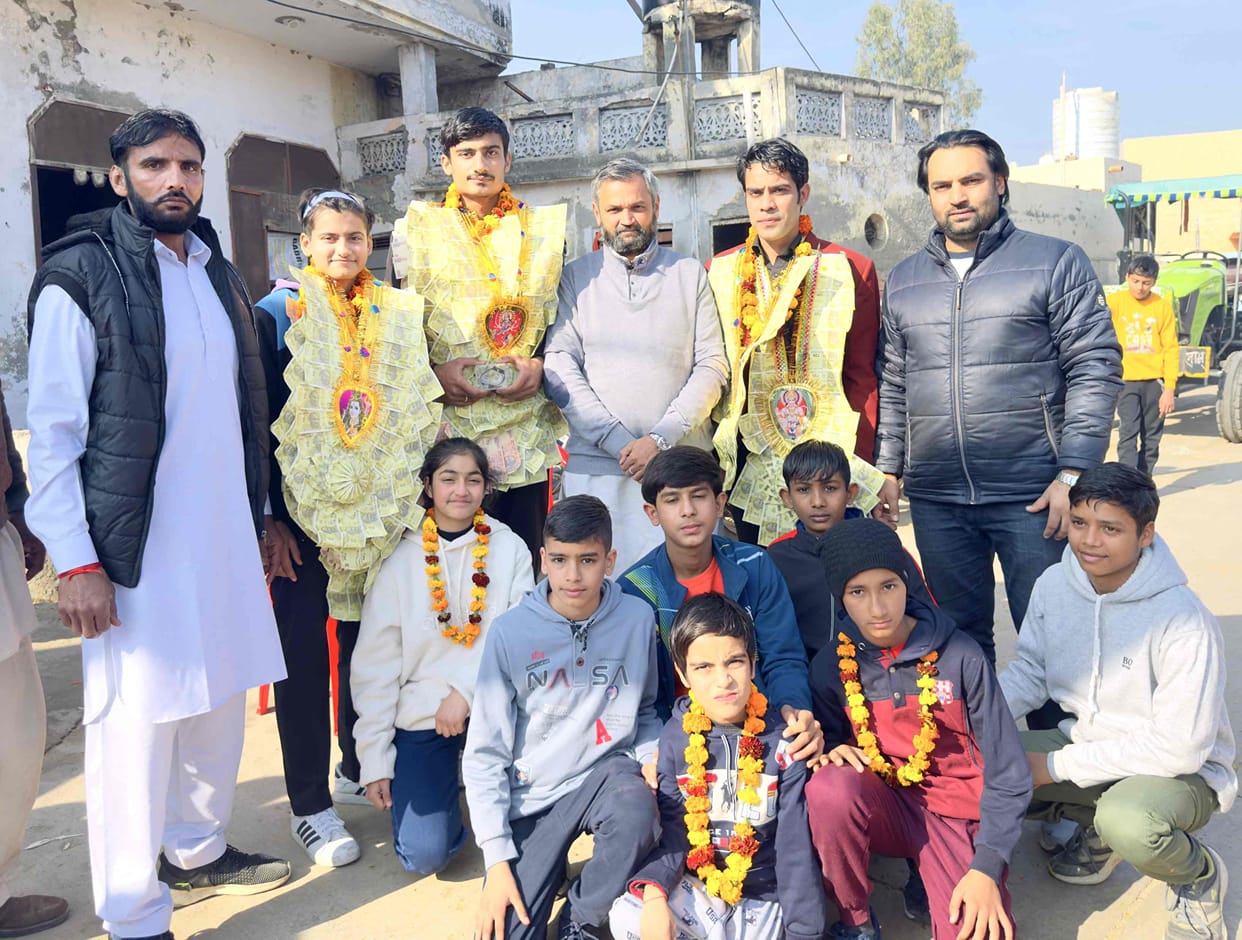 Mandothi's Payal and Kailash won medals in school games