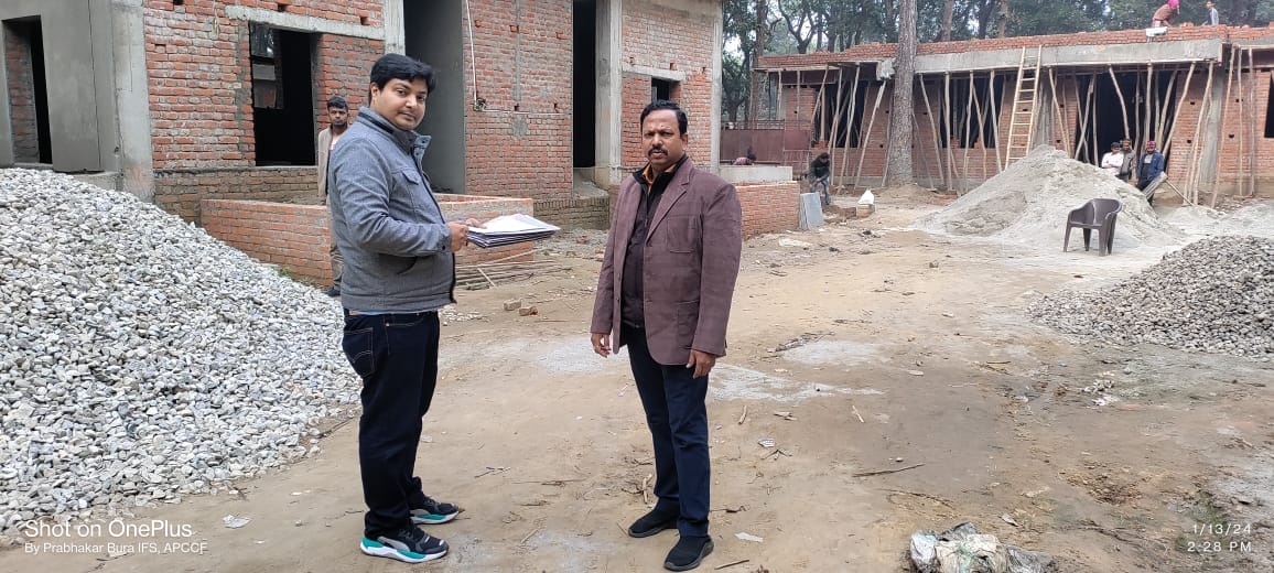 Chief Forest Conservator tested the reality of construction of rescue center