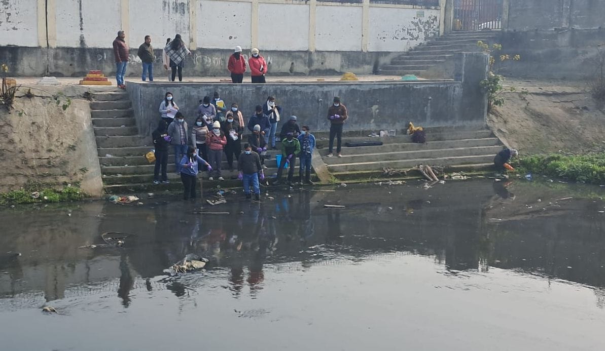 IIT Roorkee. team. learned. condition. pollution. Kalyani river.