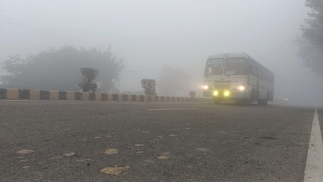Life numb due to cold...minimum temperature reaches 4 degrees
