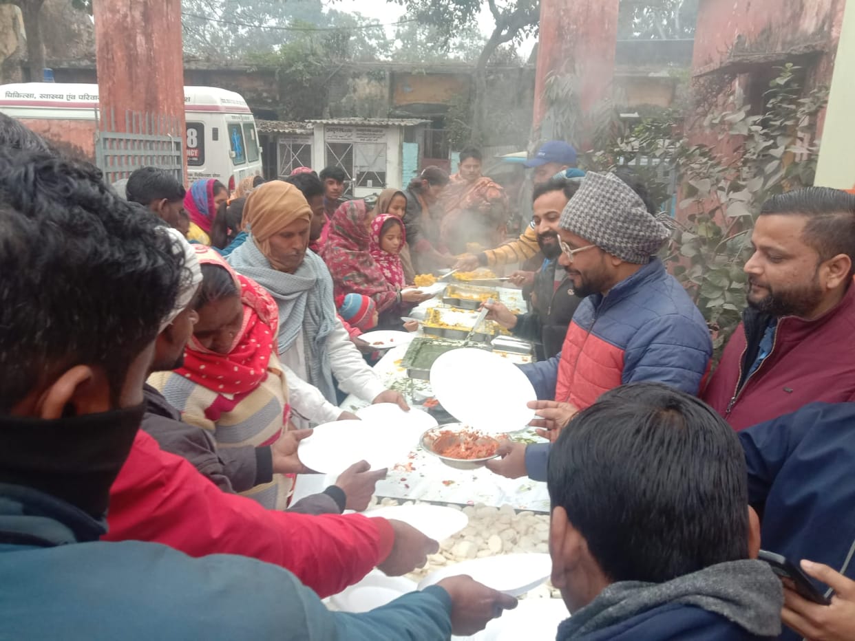 Khichdi feast held at many places on Makar Sankranti