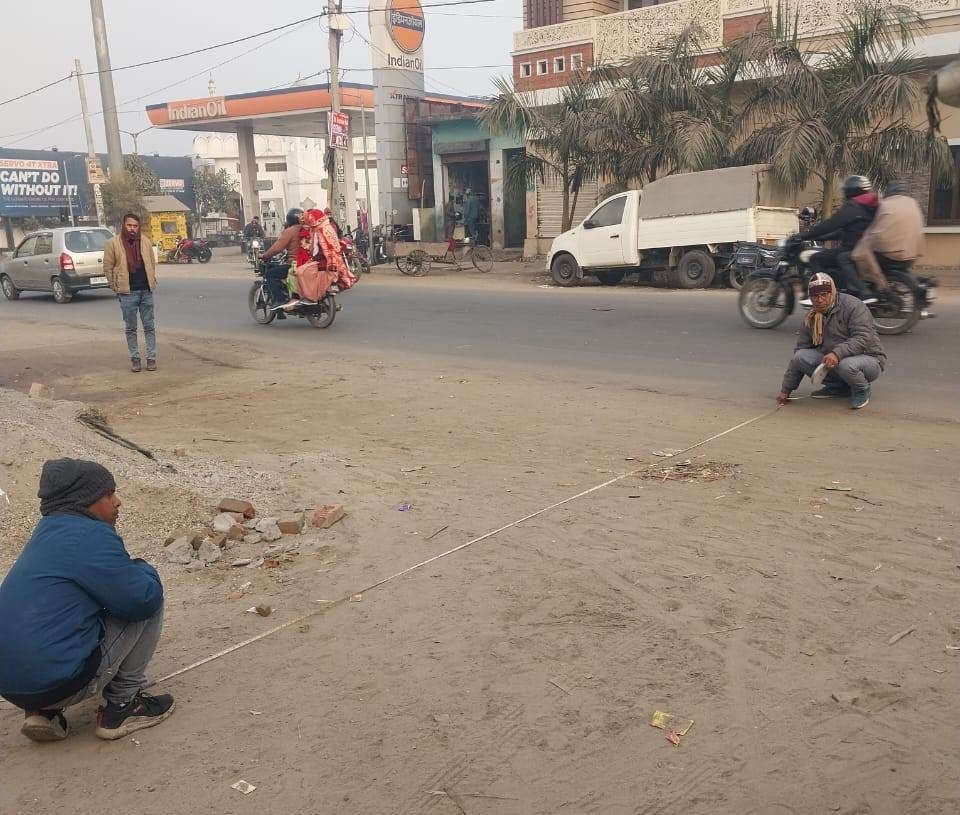 Four lane work could not start in Chandpur even after three months of approval