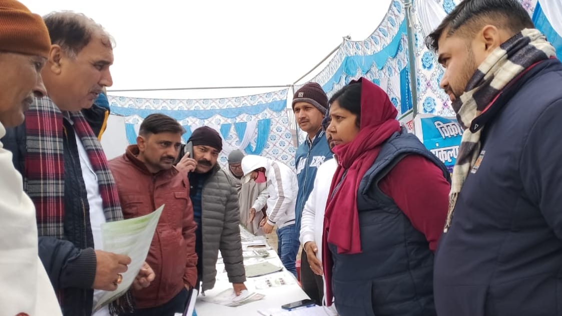 Developed India Sankalp Yatra welcomed in Lakhanmajra and Gugaheri