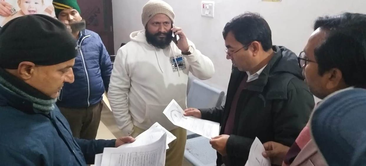 Caught treating patients without license