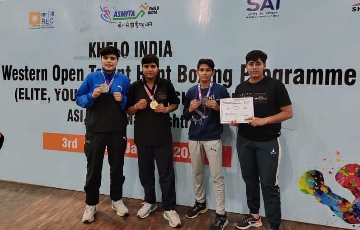 Jhajjar boxers won three medals in Pune