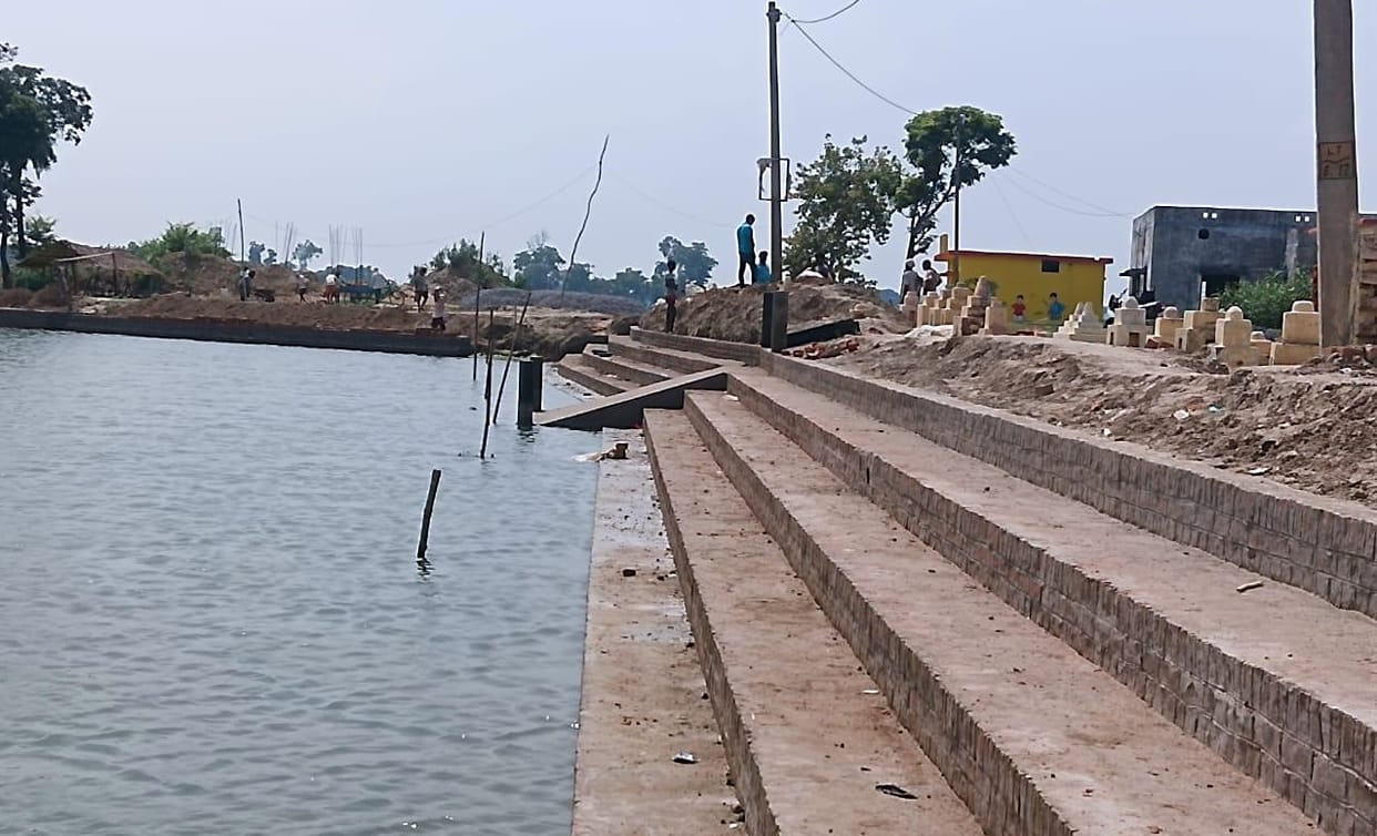 Condition of Amrit Sarovar...some not constructed, some shedding tears over poor condition