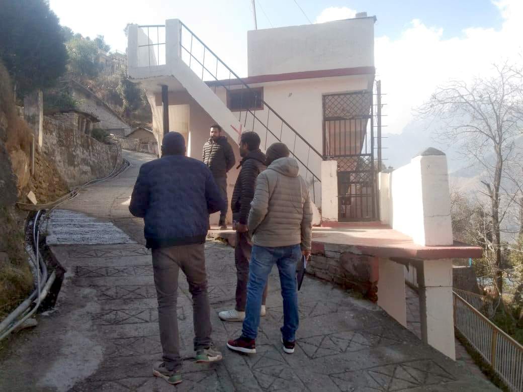 CBRI started inspection of buildings in Joshimath