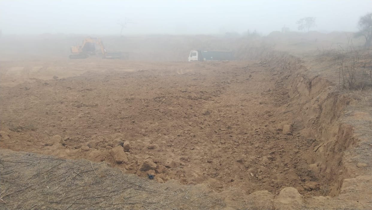 Johad will be built on three acres in Jailaf, water level will improve