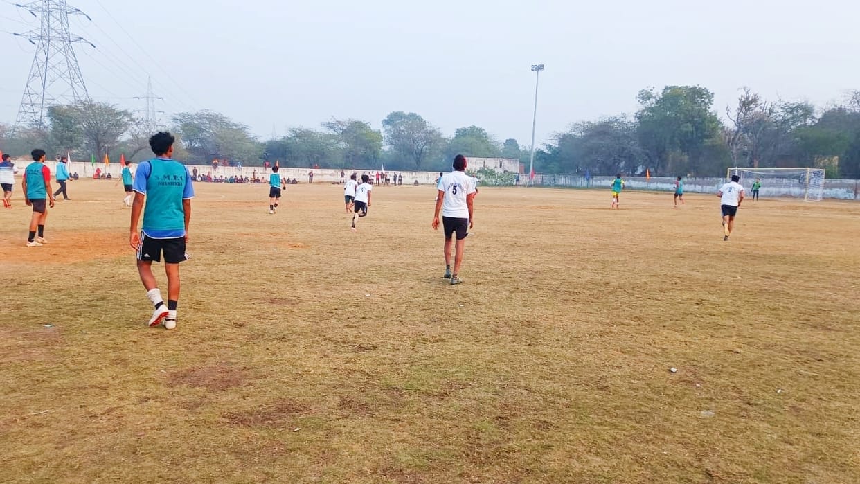Shaheed Mahesh Pal Football Club Dhanaunda's team defeated Khedi
