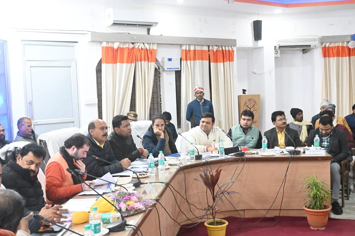 Minister in charge expressed displeasure over the progress of Jal Nigam, instructions to get the work done expeditiously