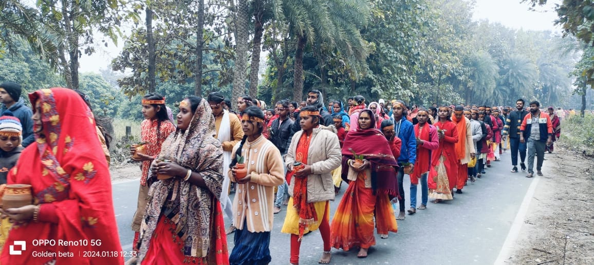 Kalash Yatra taken out for five day Hanumat Pran Pratistha