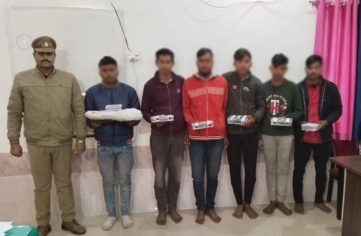 6 lutere arrested