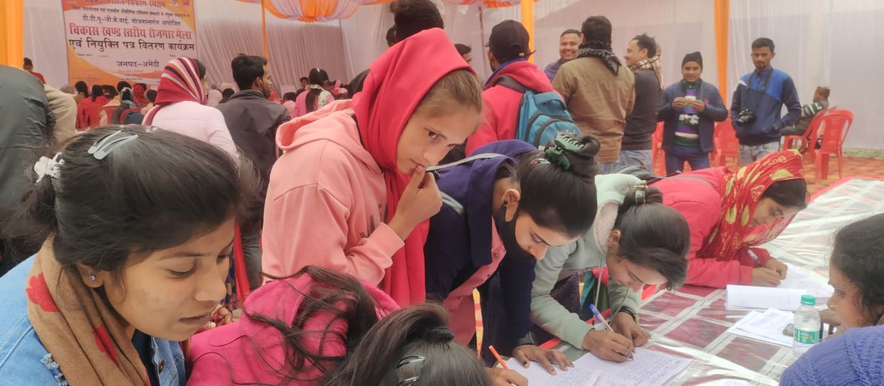 155 youth got employment in the fair