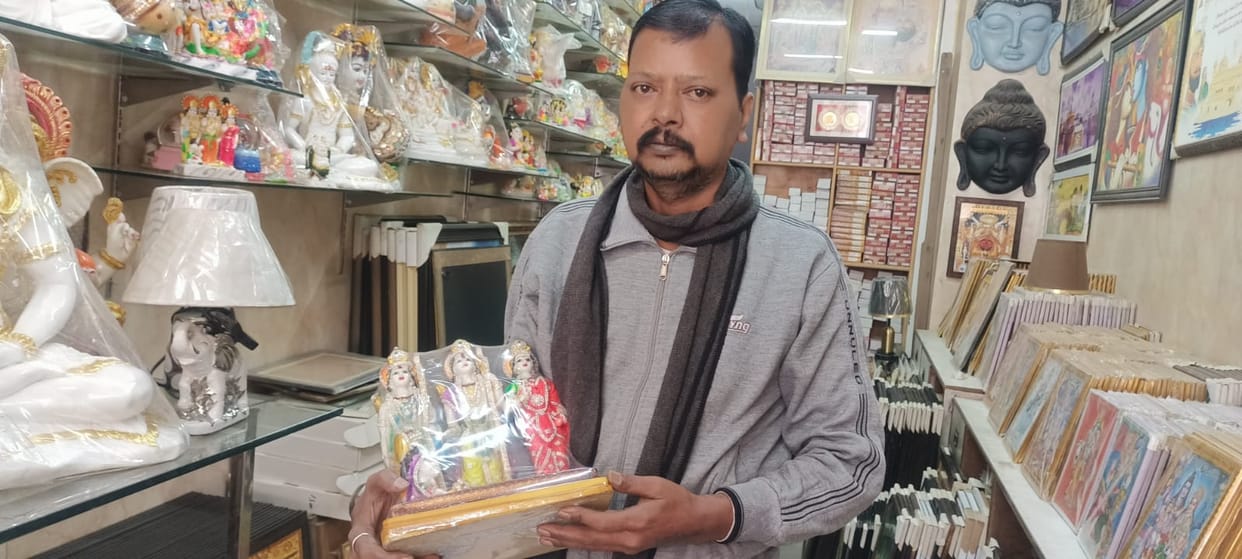There is enthusiasm among the city residents regarding the consecration of Shri Ram Deity, preparations going on in the temples.