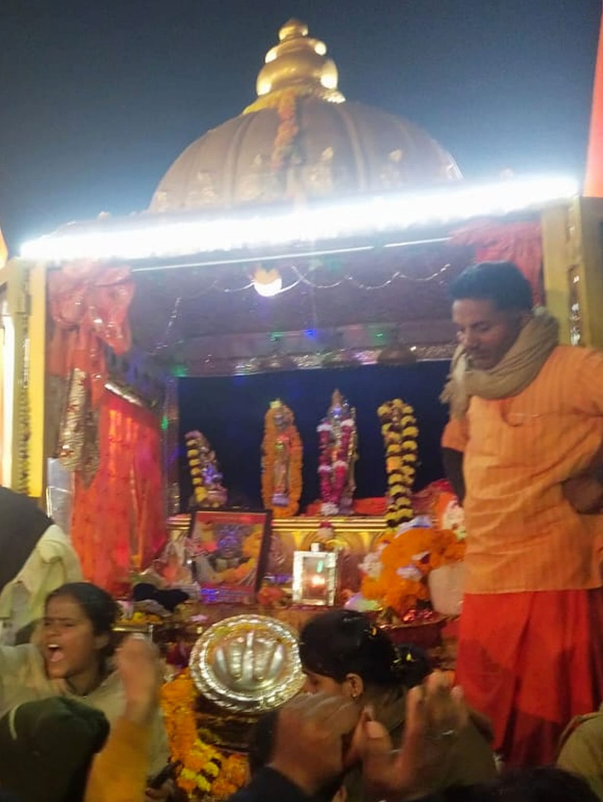 People were eager to see Charan Paduka