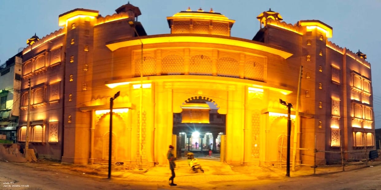 A huge procession will take place, temples are ready