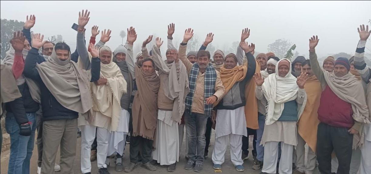 Contractor stopped from breaking culvert, farmers started guarding their tents