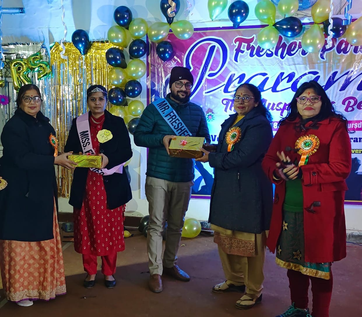 DDU: Anurag-Aaradhya become Mr. and Miss Fresher