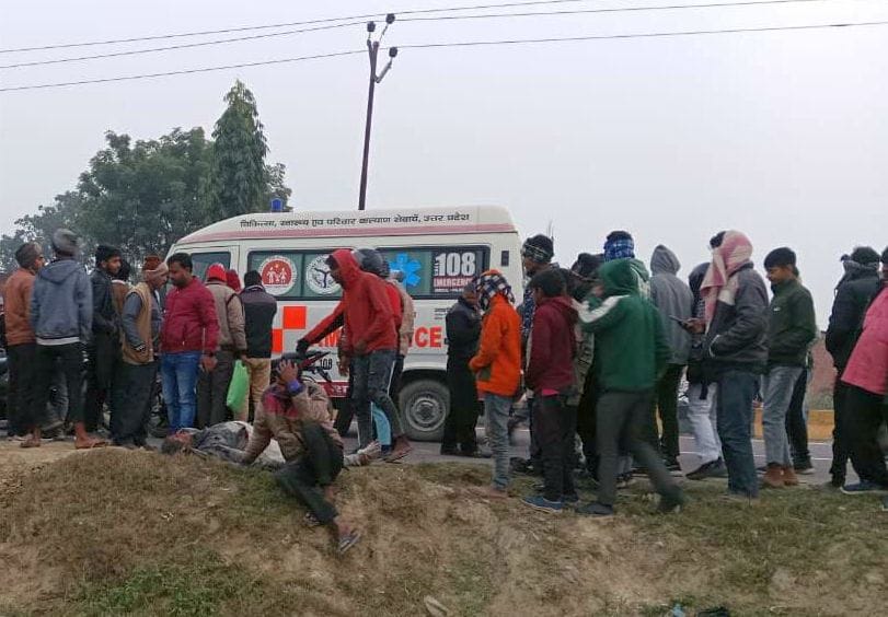 Bolero fell into ditch, six people injured in separate accidents, MLA sent to hospital