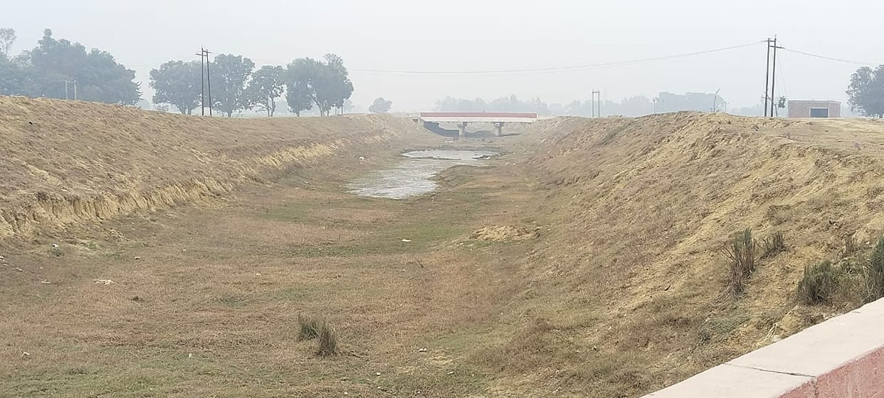 Irrigation did not start from Saryu Canal Project even after two years of inauguration