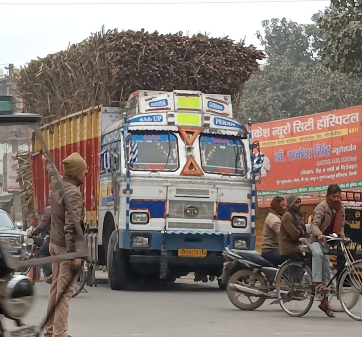 Action on overloaded vehicles just to increase figures