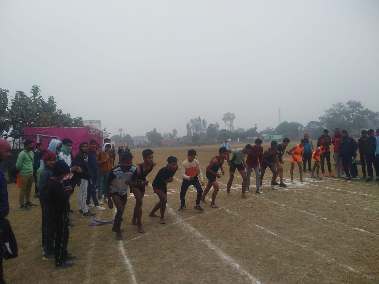 Satyam won in 5000 meters race, Vikas won in long jump.